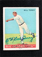 Bill Terry [JSA Certified COA Sticker]