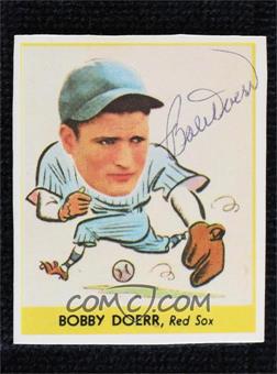1900-Present Authenticated Autographs - Cut Signatures/Notecards/Photographs #_BODO.1 - Bobby Doerr [JSA Certified COA Sticker]