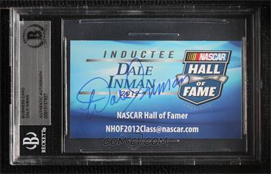 1900-Present Authenticated Autographs - Cut Signatures/Notecards/Photographs #_DAIN - Dale Inman [BAS BGS Authentic]