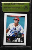 Evan Longoria [BAS Beckett Auth Sticker]