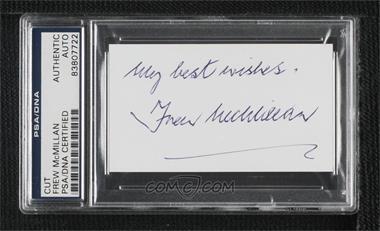 1900-Present Authenticated Autographs - Cut Signatures/Notecards/Photographs #_FRMC.2 - Frew McMillan [PSA/DNA Encased]