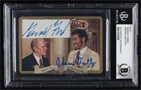 Gerald Ford, Adrian Dantley [BAS BGS Authentic]