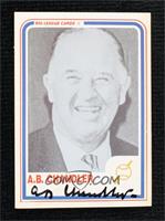 Happy Chandler [JSA Certified COA Sticker]