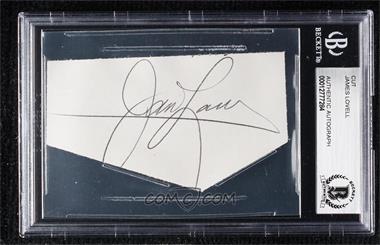 1900-Present Authenticated Autographs - Cut Signatures/Notecards/Photographs #_JALO.1 - James Lovell [BAS BGS Authentic]