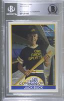 Jack Buck [BGS Authentic]