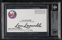 Lou Lamoriello [BAS BGS Authentic]