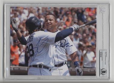 1900-Present Authenticated Autographs - Cut Signatures/Notecards/Photographs #_MCPF - Miguel Cabrera, Prince Fielder [BAS Authentic]