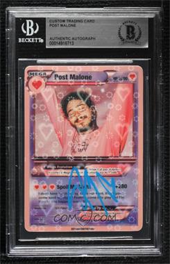 1900-Present Authenticated Autographs - Cut Signatures/Notecards/Photographs #_POMA - Post Malone [BAS BGS Authentic]