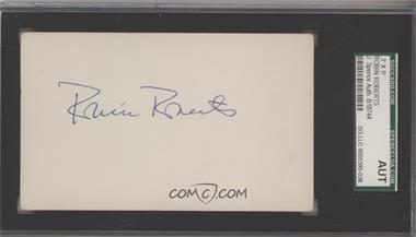 1900-Present Authenticated Autographs - Cut Signatures/Notecards/Photographs #_RORO.1 - Robin Roberts [SGC Authentic]