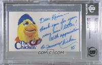 Ted Giannoulas (San Diego Chicken) [BAS BGS Authentic]