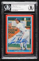 Tino Martinez [BAS BGS Authentic]