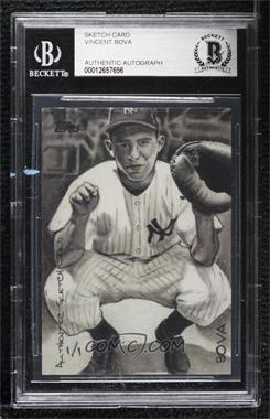 1900-Present Authenticated Autographs - Cut Signatures/Notecards/Photographs #_VIBO.7 - Vincent Bova (Yogi Berra) [BAS BGS Authentic]