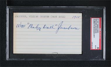 1900-Present Authenticated Autographs - Cut Signatures/Notecards/Photographs #_WIJA - William Jacobson [SGC Authentic Authentic]