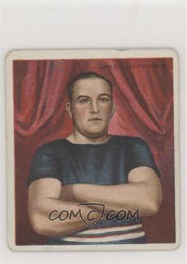 1910 ATC Champions - Tobacco T218 - Hassan Back #_JAJE.2 - James J. Jeffries (Arms Folded) [Good to VG‑EX]