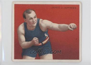 1910 ATC Champions - Tobacco T218 - Mecca Back #_JAJE.1 - James J. Jeffries (Arm Outstretched) [Poor to Fair]