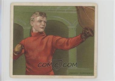 1910 ATC Champions - Tobacco T218 - Mecca Back #_JOSU.2 - Johnny Summers (Punching the Bag) [Good to VG‑EX]