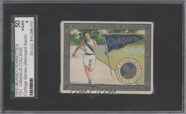 1910 Murad Cigarettes College Series - T51 #79 - Canisius College [SGC 50 VG/EX 4]