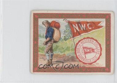 1910 Murad Cigarettes College Series - T51 #90 - North Western College [Good to VG‑EX]