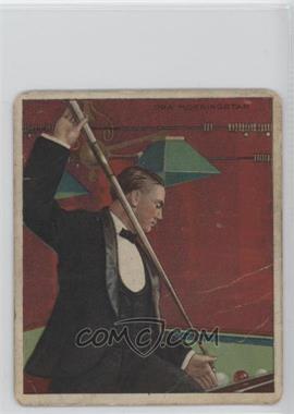 1911 ATC Champion Pool & Billiard Players - Tobacco T218 - Mecca Back #ORMO.1 - Orlando C. Morningstar (At Table) [Poor to Fair]