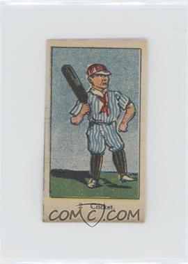 1920s W542 Strip Card - [Base] #2 - Cricket [Poor to Fair]