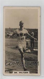 1926 Lambert & Butler Who's Who in Sport (1926) - Tobacco [Base] #26 - Dr. Otto Peltzer [Good to VG‑EX]