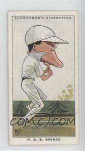 1928 Churchman's Men of the Moment in Sport - Tobacco [Base] - Small #42 - Patrick Denys B. Spence