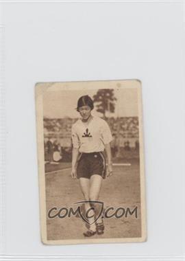 1932 Monopol Sportphotos - Tobacco [Base] #101 - Kinue Hitomi [Good to VG‑EX]