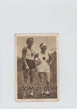 1932 Monopol Sportphotos - Tobacco [Base] #98 - Fraulein Witkowski, Fraulein Biesendahl [Good to VG‑EX]