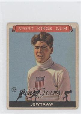 1933 Goudey Sport Kings Gum - [Base] #11 - Charles Jewtraw