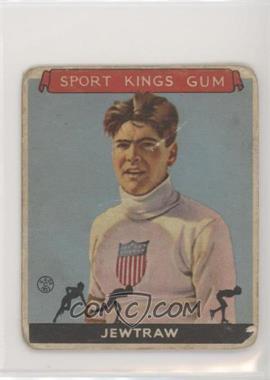 1933 Goudey Sport Kings Gum - [Base] #11 - Charles Jewtraw