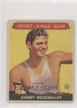 1933 Goudey Sport Kings Gum - [Base] #21 - Johnny Weissmuller