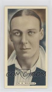 1935 Ardath Cricket, Tennis & Golf Celebrities - Tobacco [Base] #21 - M.S. Nichols