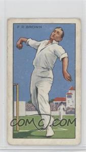 1935 Gallaher Champions Series 2 - Tobacco [Base] #10 - F.R. Brown [Good to VG‑EX]