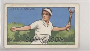 1935 Gallaher Champions Series 2 - Tobacco [Base] #24 - M. C. Scriven [Good to VG‑EX]