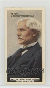 1935 Godfrey Phillips In The Public Eye - Tobacco [Base] #9 - J. Ramsay Macdonald