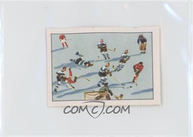 1936-37 Nestle Sport - [Base] #12-6 - Eishockey - Devant le but