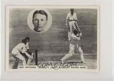 1936 Ardath Photocards Z Series - Tobacco [Base] #166 - From The 1936/37 Series Of Test Matches In Australia - C.J. Barnett