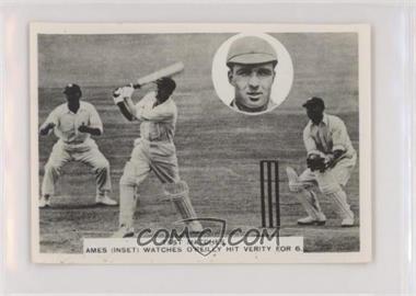 1936 Ardath Photocards Z Series - Tobacco [Base] #175 - From The 1936/37 Series Of Test Matches In Australia - Leslie Ames