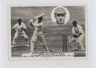 1936 Ardath Photocards Z Series - Tobacco [Base] #175 - From The 1936/37 Series Of Test Matches In Australia - Leslie Ames
