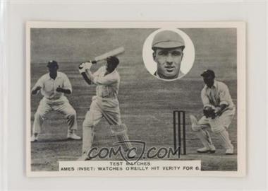 1936 Ardath Photocards Z Series - Tobacco [Base] #175 - From The 1936/37 Series Of Test Matches In Australia - Leslie Ames
