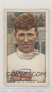 1936 Gallaher Sporting Personalities - Tobacco [Base] #27 - Dennis Horn [Good to VG‑EX]