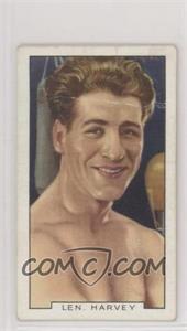1936 Gallaher Sporting Personalities - Tobacco [Base] #4 - Len Harvey [Poor to Fair]