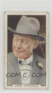 1936 Gallaher Sporting Personalities - Tobacco [Base] #7 - Lord Lonsdale [COMC RCR Poor]