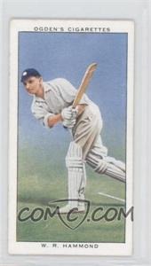 1937 Champions of 1936 - Tobacco [Base] - Ogden's #16 - W.R. Hammond