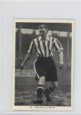 1937 Wills British Embassy Sporting Personalities - Tobacco [Base] #13 - David McCulloch [Good to VG‑EX]