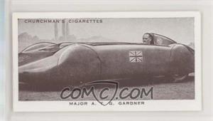 1939 Churchman's Kings of Speed - Tobacco [Base] #13 - Major A. T. G. Gardner