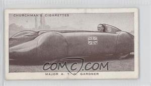 1939 Churchman's Kings of Speed - Tobacco [Base] #13 - Major A. T. G. Gardner