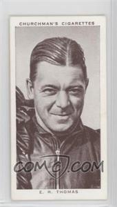 1939 Churchman's Kings of Speed - Tobacco [Base] #28 - E.R Thomas