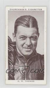 1939 Churchman's Kings of Speed - Tobacco [Base] #28 - E.R Thomas