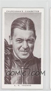 1939 Churchman's Kings of Speed - Tobacco [Base] #28 - E.R Thomas